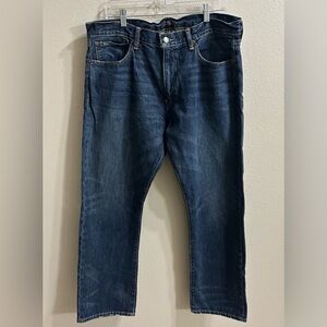Polo Ralph Lauren Hampton Relaxed Straight Jeans Mens 36x30 Medium Wash Denim